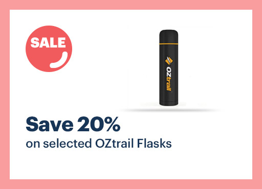 Save 20% on selected OZtrail Flasks