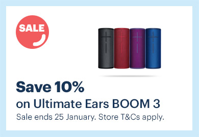 Save 10% on Ultimate Ears BOOM 3