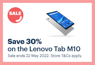 Save 30% on the Lenovo Tab M10