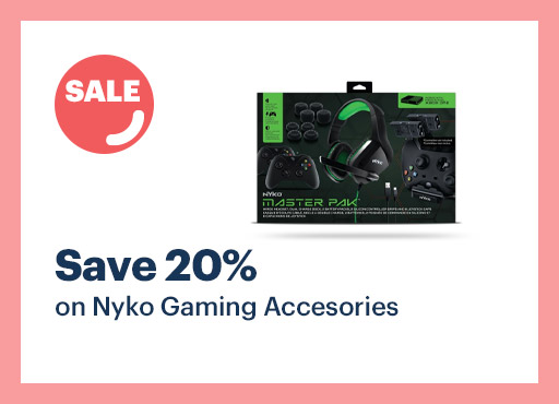 Save 20% on Nyko Gaming Accessories