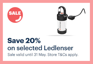 Save 20% on selected Ledlenser