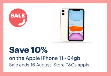 Save 10% on the Apple iPhone 11 - 64gb