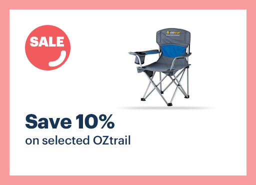 Save 10% on selected OZtrail