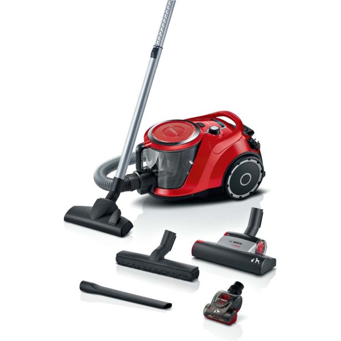 Bosch Series 6 ProAnimal Bagless Vacuum Red