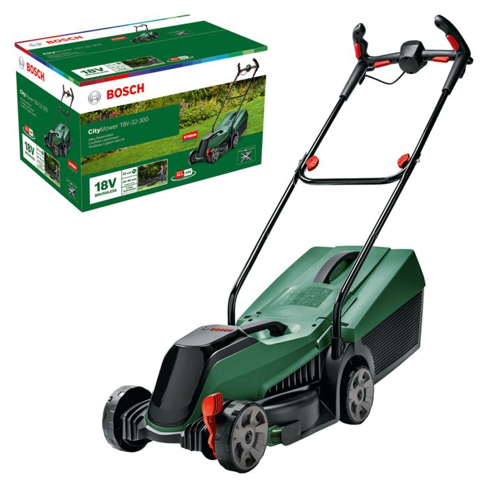 Small discount bosch lawnmower