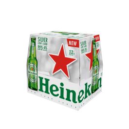 Heineken Silver 12 Pack Bottles 330ml