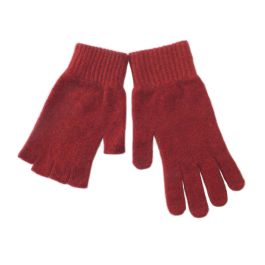 Possum Merino Glove Set - Red