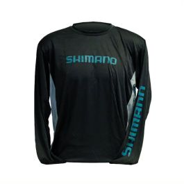 Shimano Long Sleeve Tech Tee- Carbon