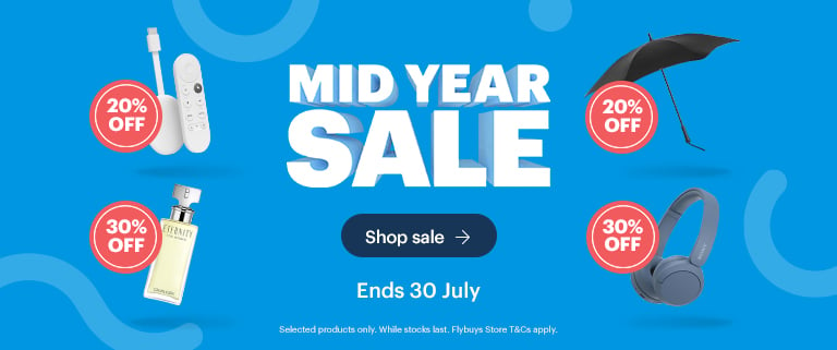 Mid Year Sale ends 30 July