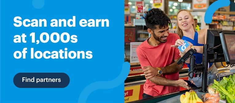 Earn flybuys at 1,000s of locations